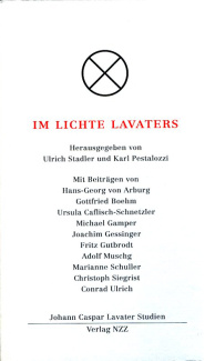 Johann Caspar Lavater, Ausgewählte Werke, Band I